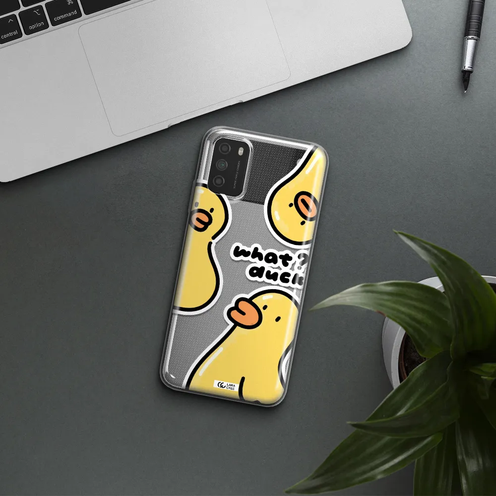 a group of yellow ducks Xiaomi Poco M3 Clear TPU Case