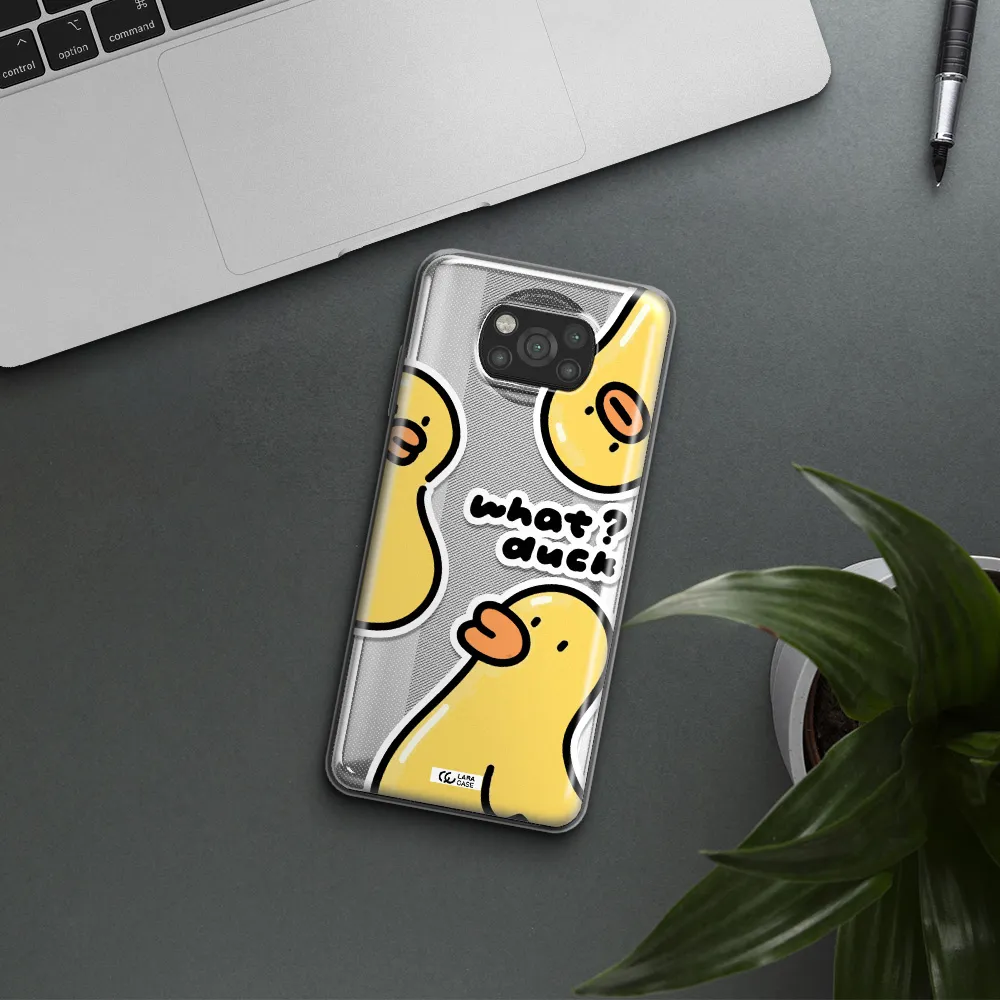 a group of yellow ducks Xiaomi Poco X3 Clear TPU Case