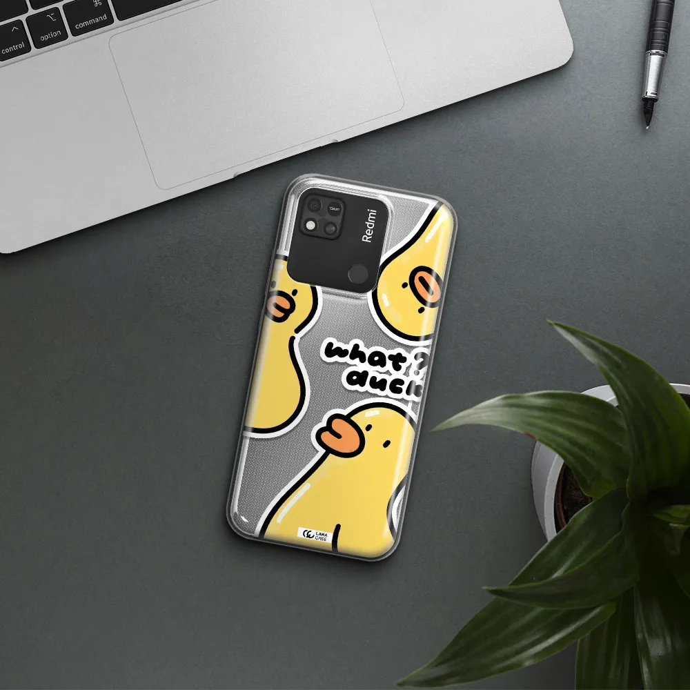 a group of yellow ducks Xiaomi Redmi 10A Clear TPU Case