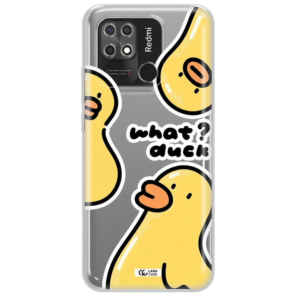 a group of yellow ducks Xiaomi Redmi 10C Clear TPU Case