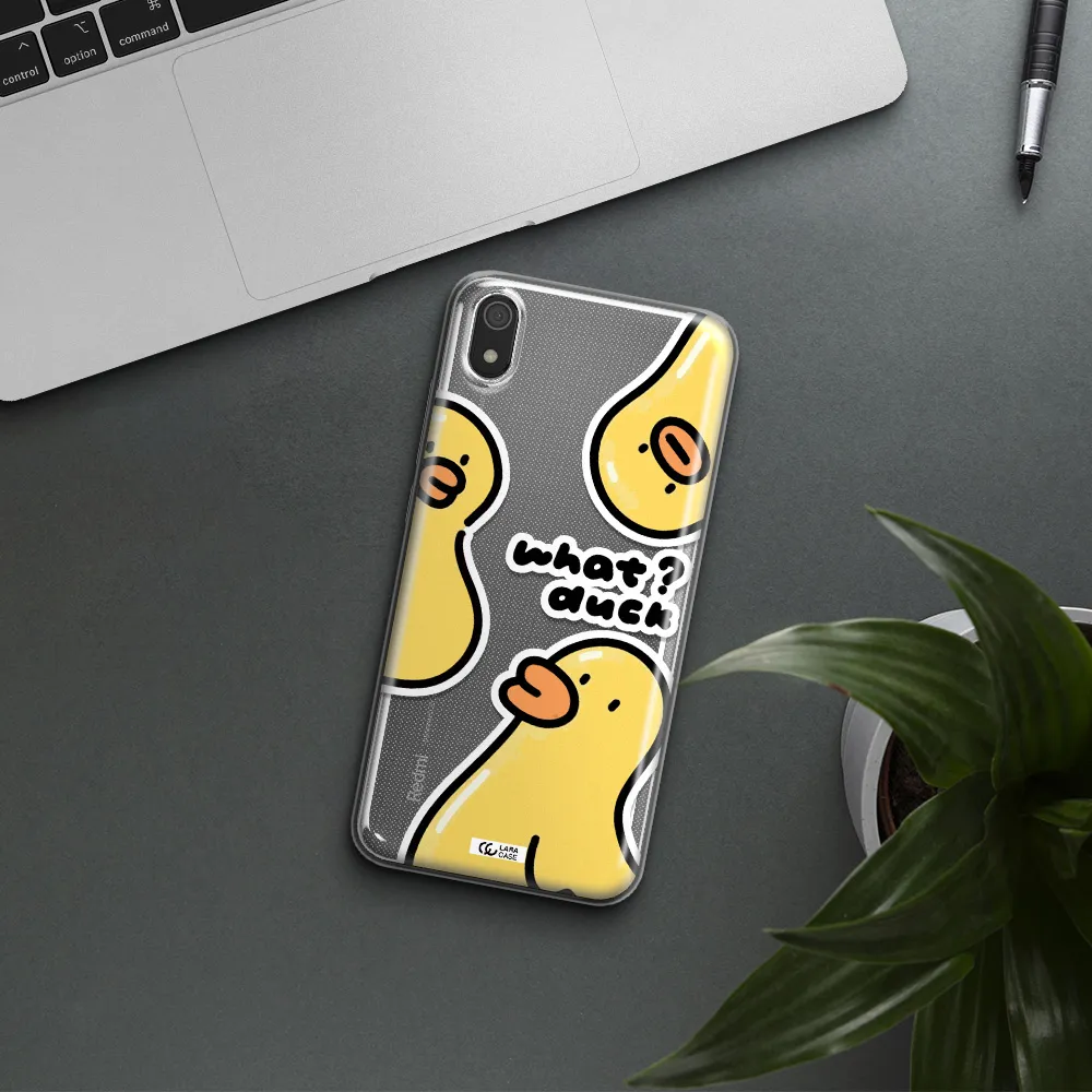 a group of yellow ducks Xiaomi Redmi 7A Clear TPU Case