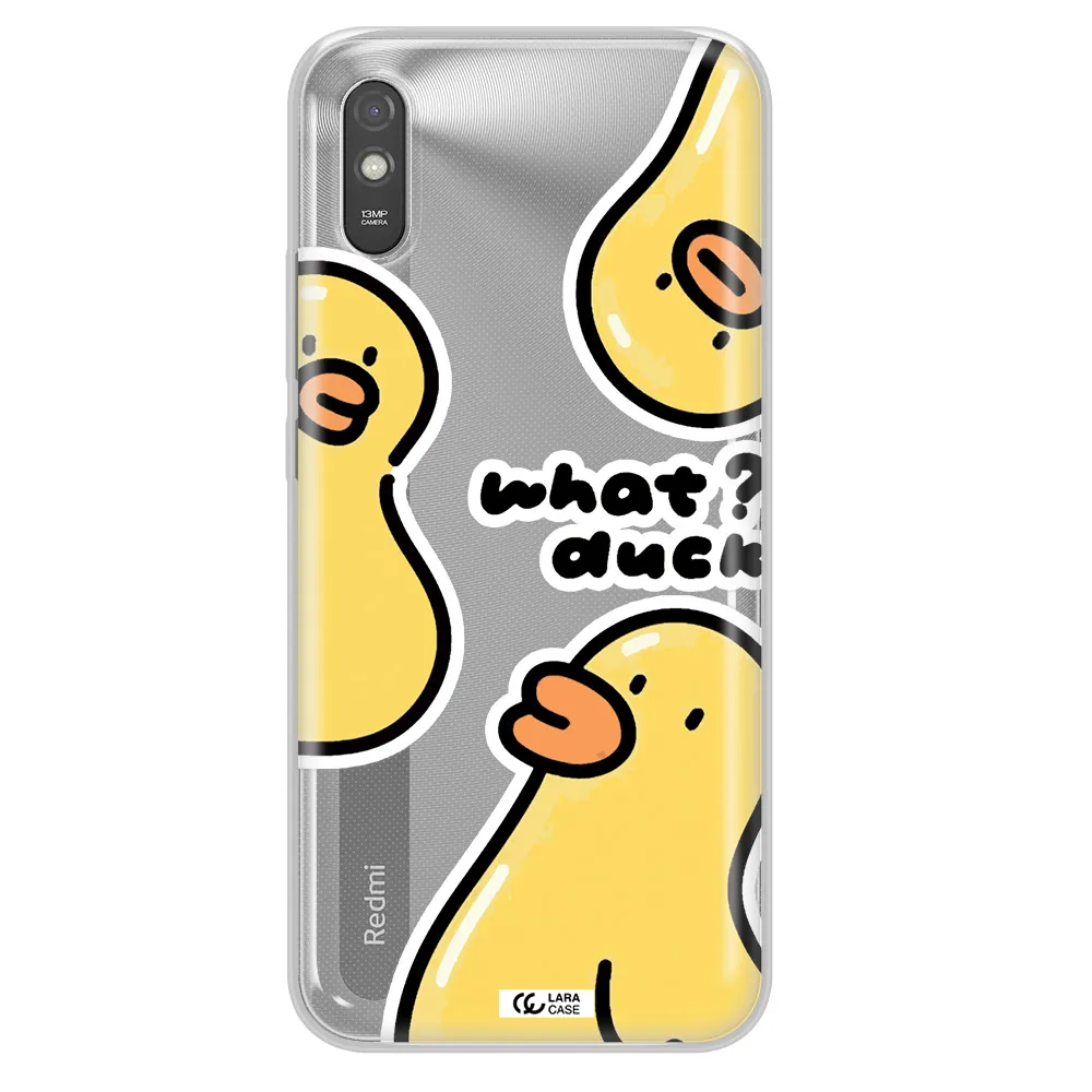 a group of yellow ducks Xiaomi Redmi 9A Clear TPU Case