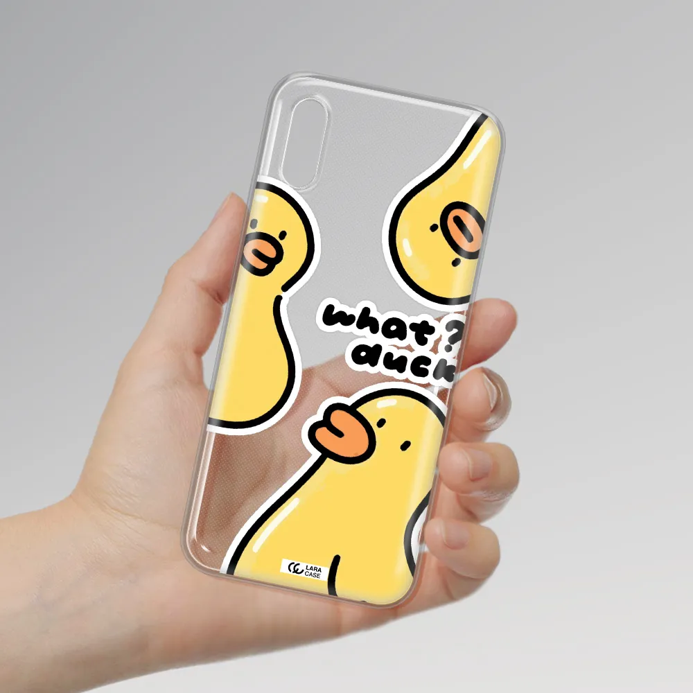 a group of yellow ducks Xiaomi Redmi 9A Clear TPU Case