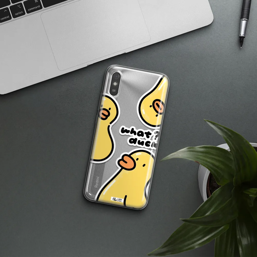 a group of yellow ducks Xiaomi Redmi 9A Clear TPU Case