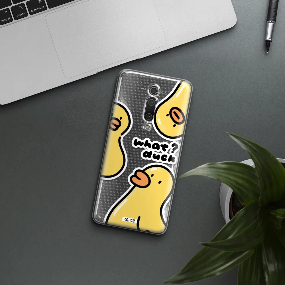 A Group Of Yellow Ducks Xiaomi Redmi K20 Clear Tpu Case