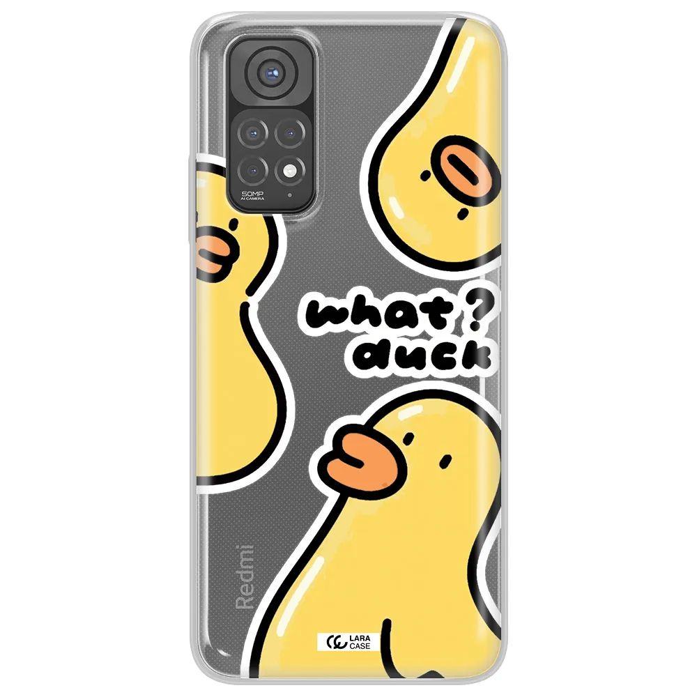 a group of yellow ducks Xiaomi Redmi Note 11 Clear TPU Case