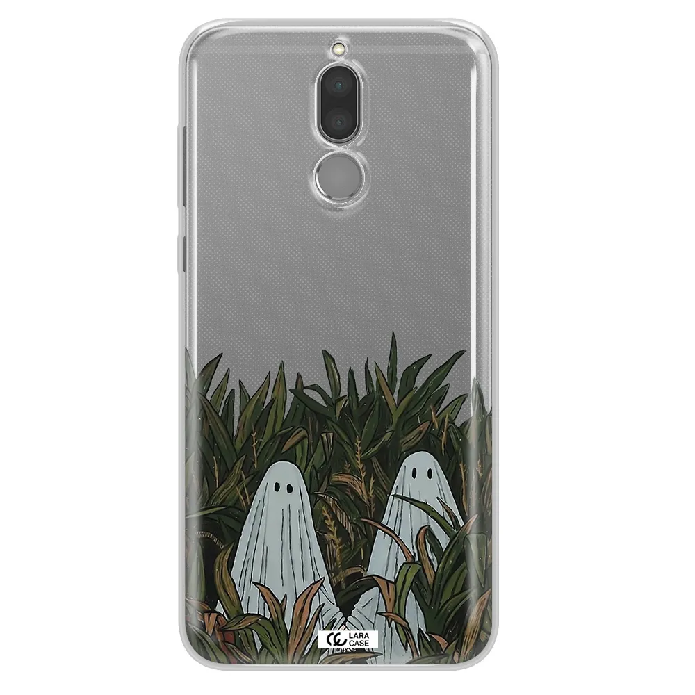a group of ghosts in a field of grass Huawei Mate 10 Lite Clear TPU Case