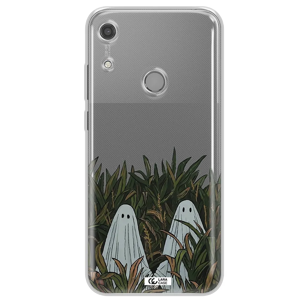 a group of ghosts in a field of grass Huawei Y6S Clear TPU Case