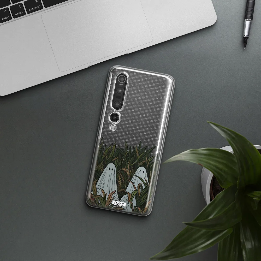 a group of ghosts in a field of grass Xiaomi Mi 10 Pro Clear TPU Case