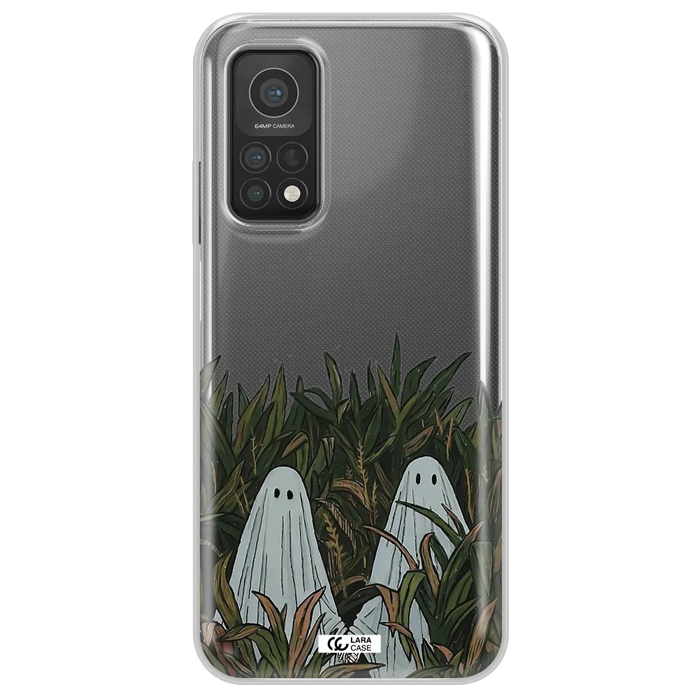 a group of ghosts in a field of grass Xiaomi Mi 10T Clear TPU Case