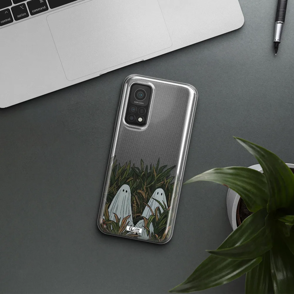a group of ghosts in a field of grass Xiaomi Mi 10T Clear TPU Case