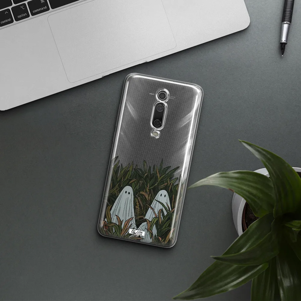 a group of ghosts in a field of grass Xiaomi Mi 9T Clear TPU Case