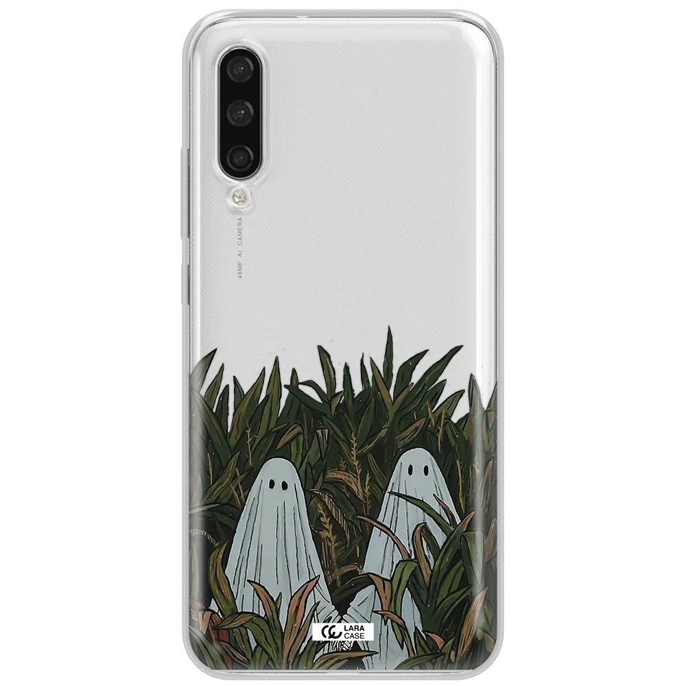 A Group Of Ghosts In A Field Of Grass Xiaomi Mi A3 Clear Tpu Case