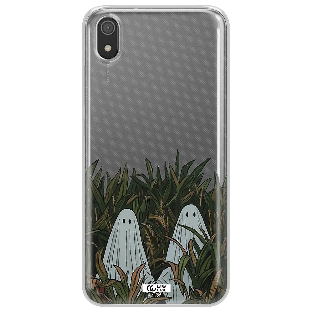 a group of ghosts in a field of grass Xiaomi Redmi 7A Clear TPU Case