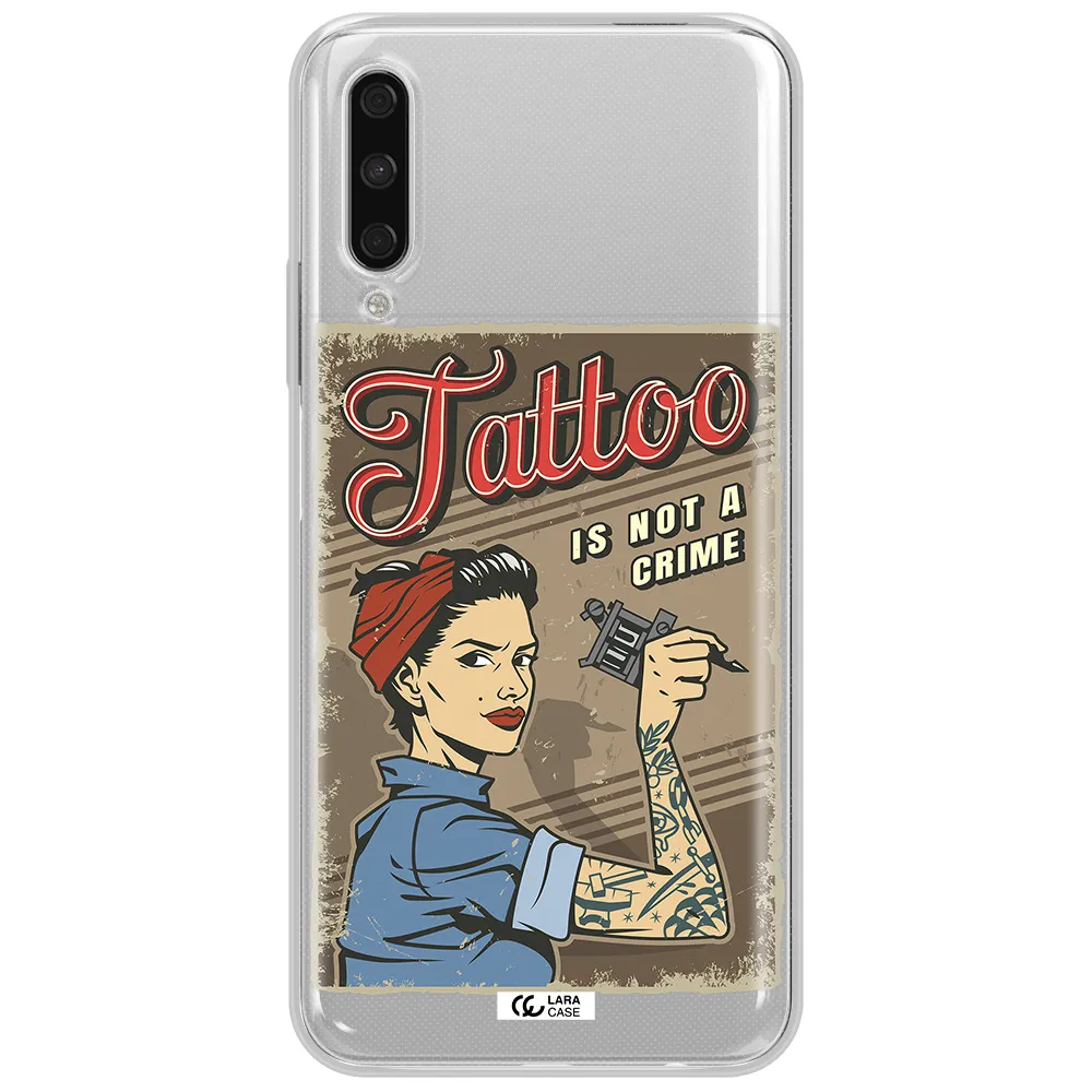 A Woman With Tattoo On Her Arm Huawei Y9S Clear Tpu Case