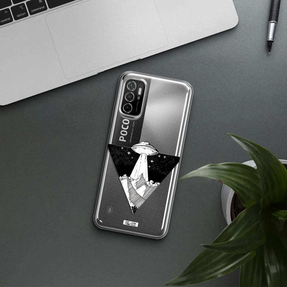 A Triangle With A Ufo In The Sky Xiaomi Poco M3 Pro Clear Tpu Case