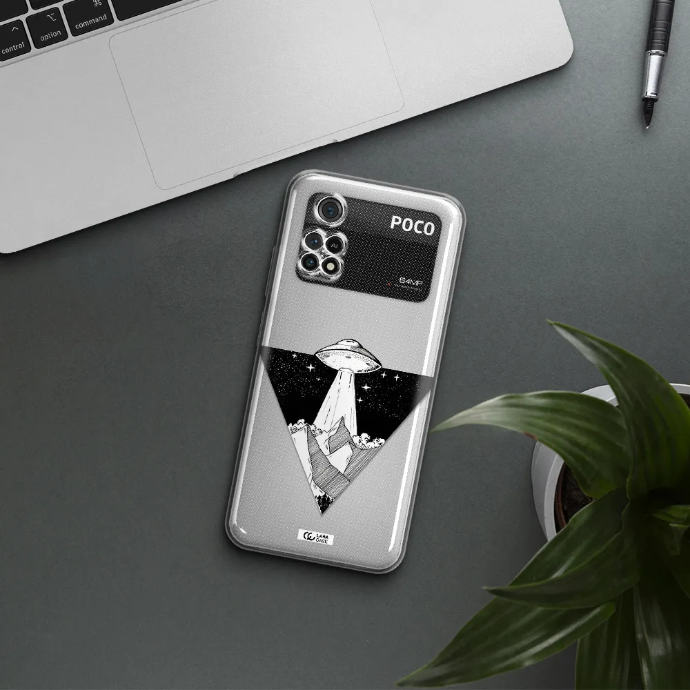 A Triangle With A Ufo In The Sky Xiaomi Poco M4 Pro 4G Clear Tpu Case