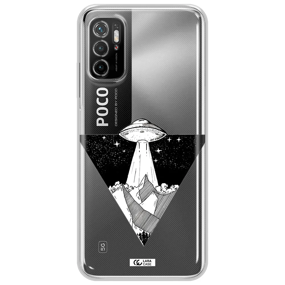 A Triangle With A Ufo In The Sky Xiaomi Poco M4 Pro 5G Clear Tpu Case