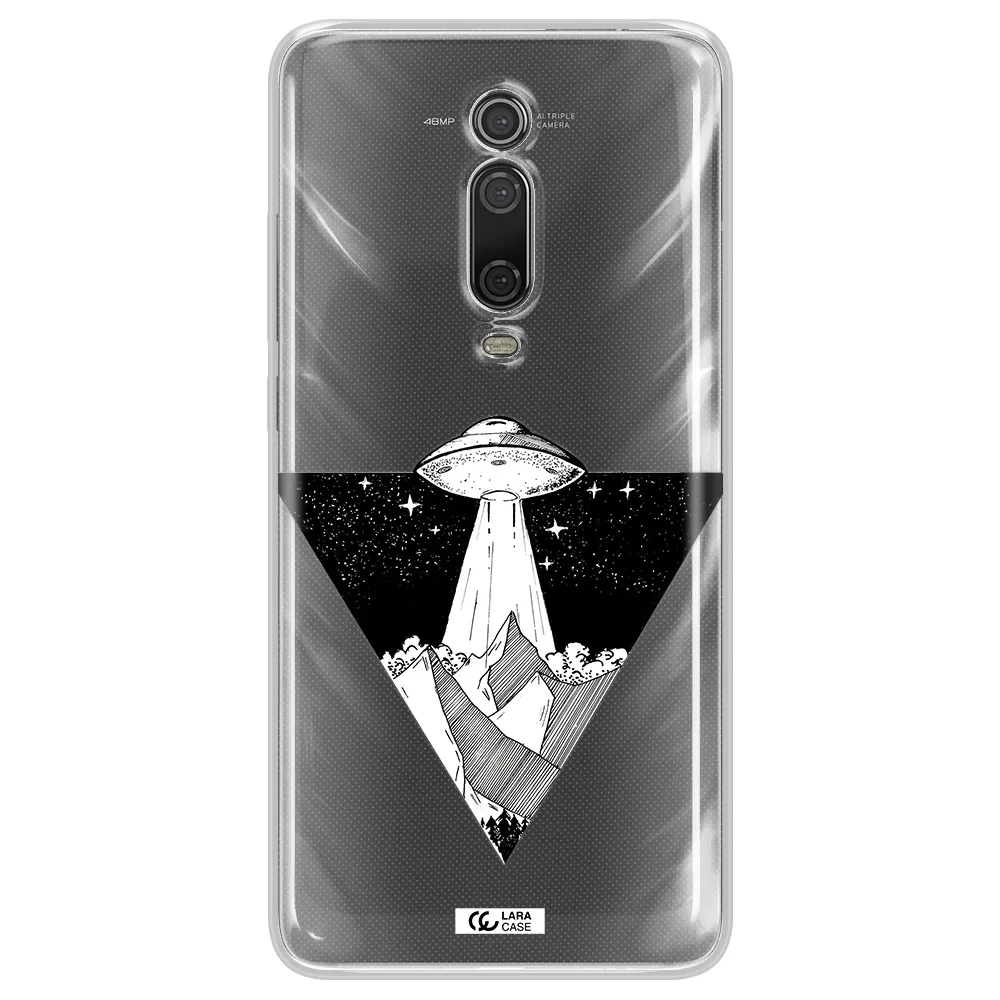 A Triangle With A Ufo In The Sky Xiaomi Redmi K20 Clear Tpu Case