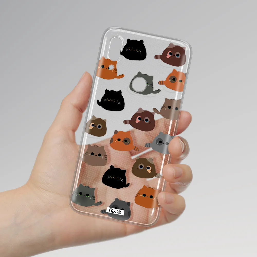 a group of cats with different colors Huawei P Smart Z Clear TPU Case