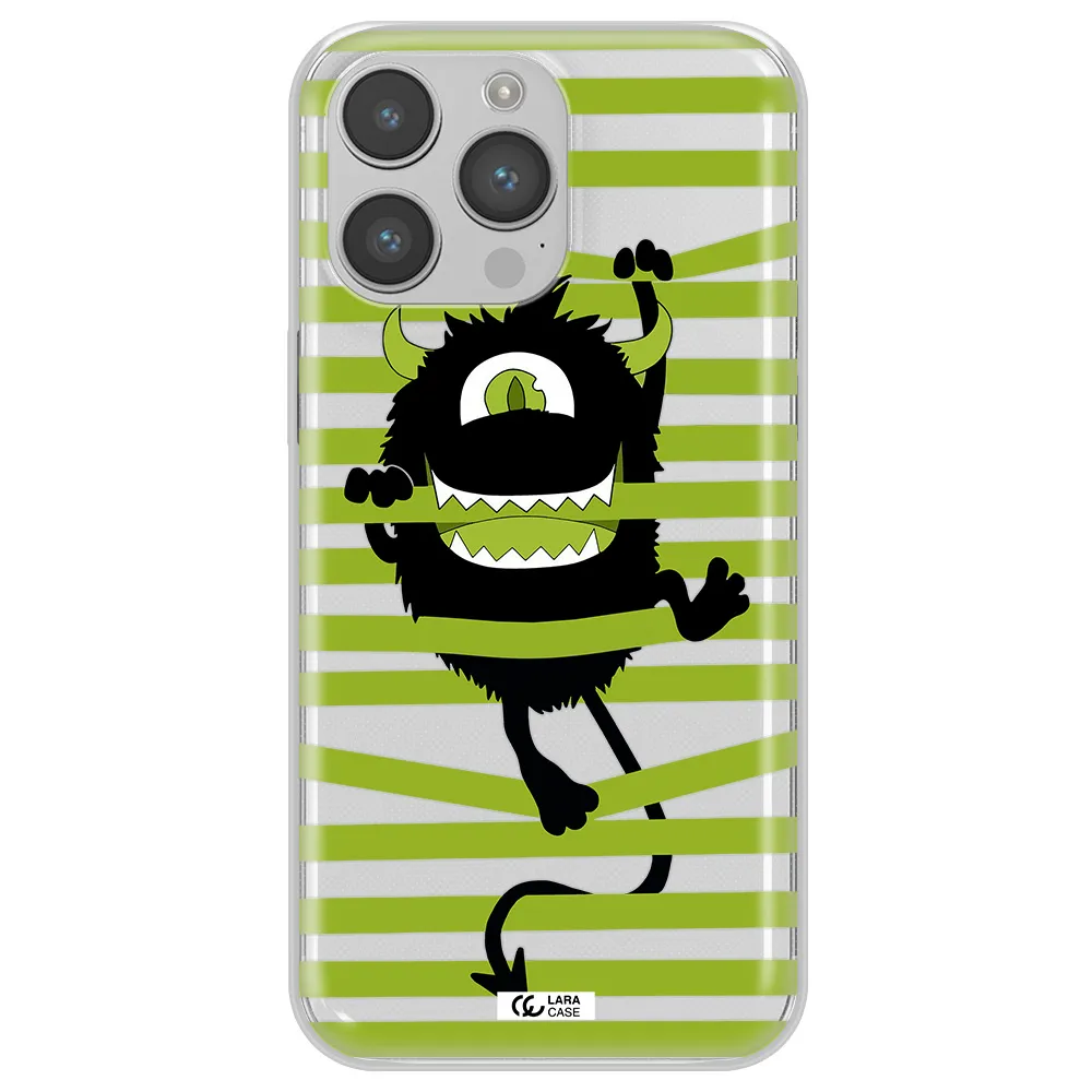 a white background with a circle Apple iPhone 14 pro max Clear TPU Case