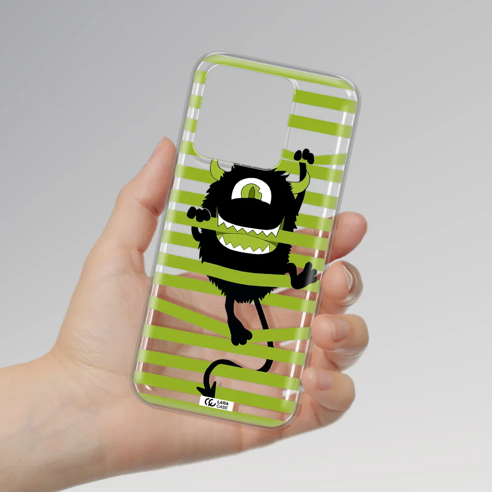 a white background with a circle Xiaomi Redmi 10A Clear TPU Case