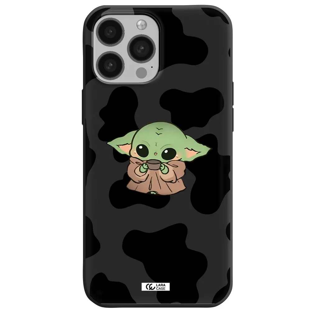 a pattern of different colored shoes Apple iPhone 13 Pro Silicone black Case