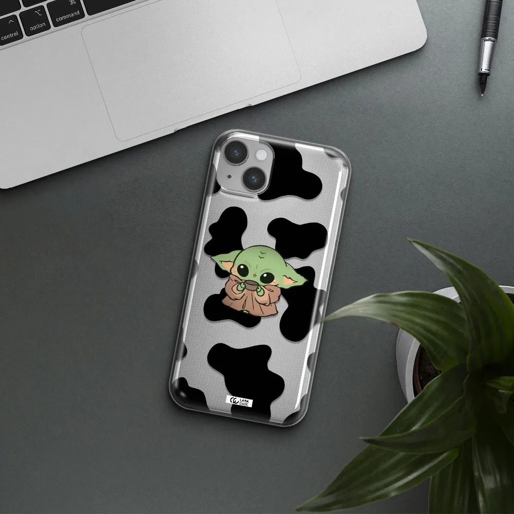 a pattern of different colored shoes Apple iPhone 14 Clear TPU Case