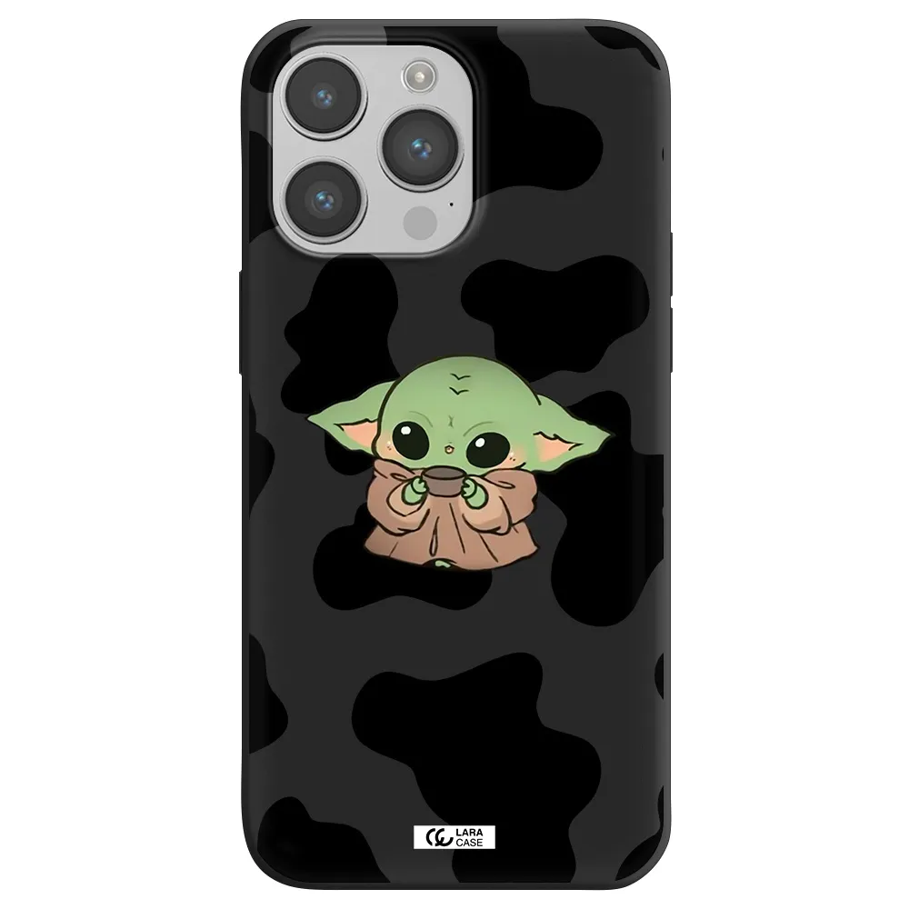 a pattern of different colored shoes Apple iPhone 14 pro Silicone black Case