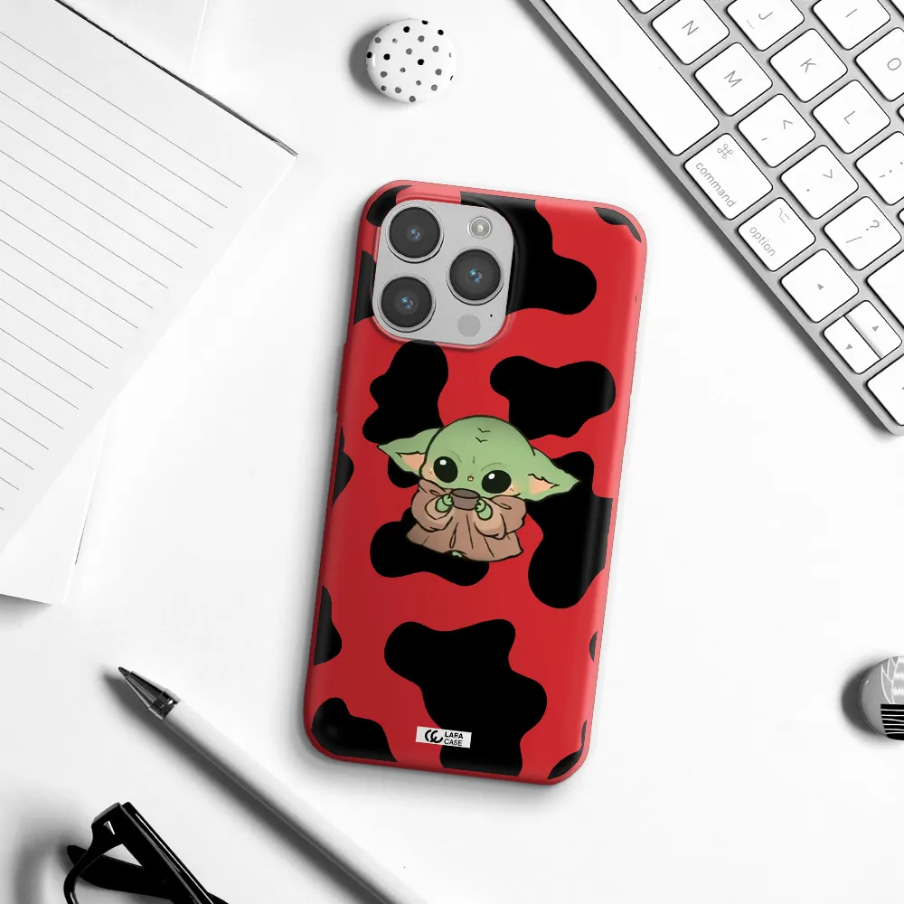 a pattern of different colored shoes Apple iPhone 14 pro Silicone Imperial Red Case