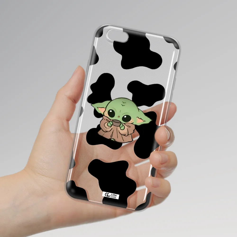 a pattern of different colored shoes Apple iPhone 6 Clear TPU Case