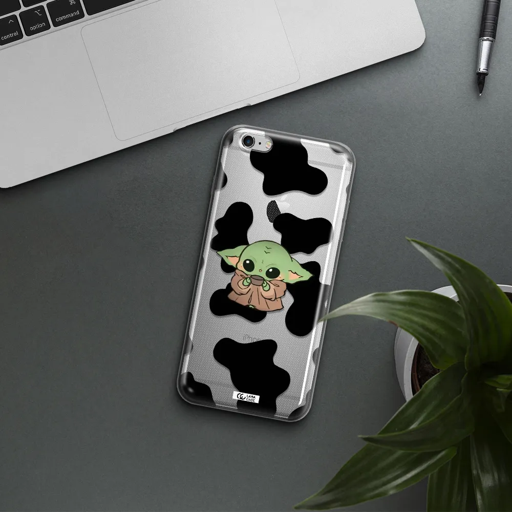 a pattern of different colored shoes Apple iPhone 6S Clear TPU Case