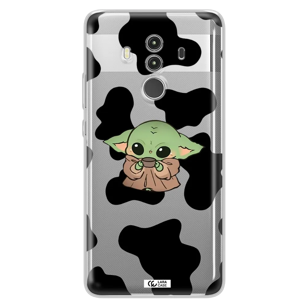 a pattern of different colored shoes Huawei Mate 10 Clear TPU Case