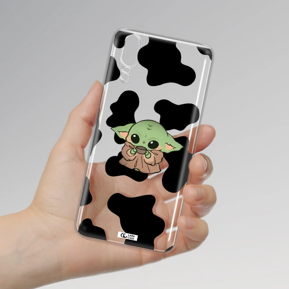 a pattern of different colored shoes Huawei P20 Clear TPU Case