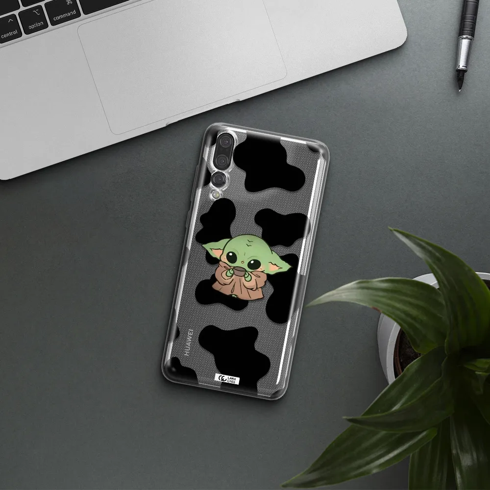 a pattern of different colored shoes Huawei P20 Pro Clear TPU Case