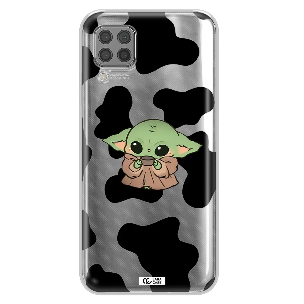 a pattern of different colored shoes Huawei P40 Lite Clear TPU Case