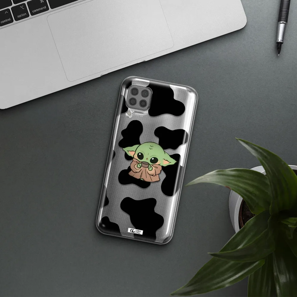 a pattern of different colored shoes Huawei P40 Lite Clear TPU Case