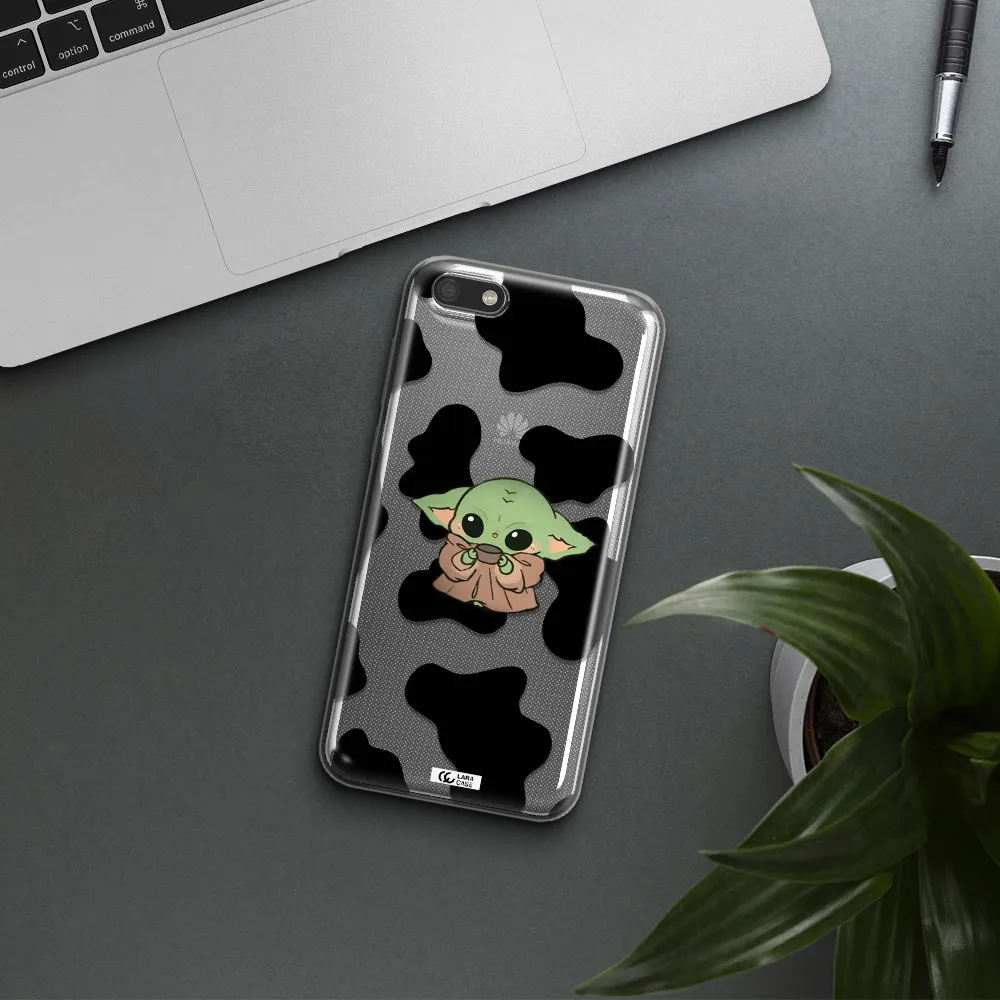 a pattern of different colored shoes Huawei Y5 2018 Clear TPU Case