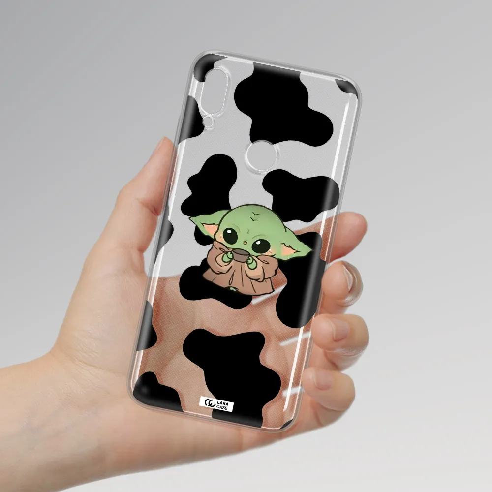 a pattern of different colored shoes Huawei Y6 2019 Clear TPU Case