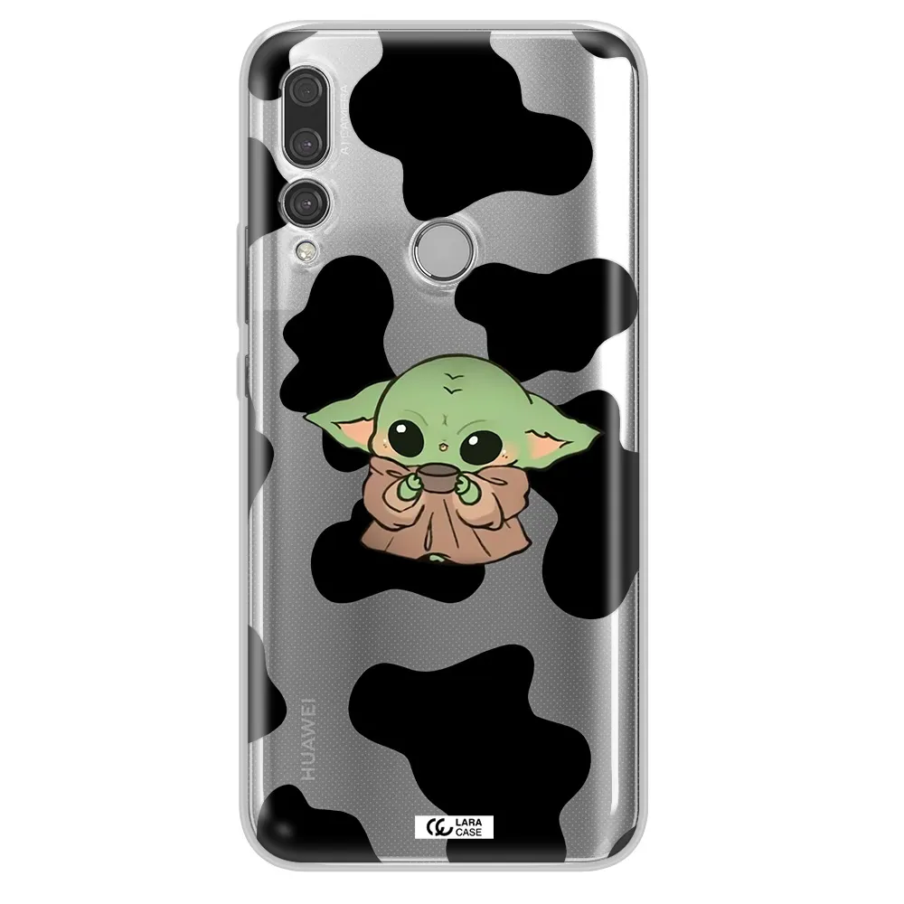 a pattern of different colored shoes Huawei Y9 Prime 2019 Clear TPU Case