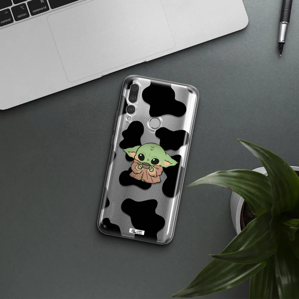 a pattern of different colored shoes Huawei Y9 Prime 2019 Clear TPU Case