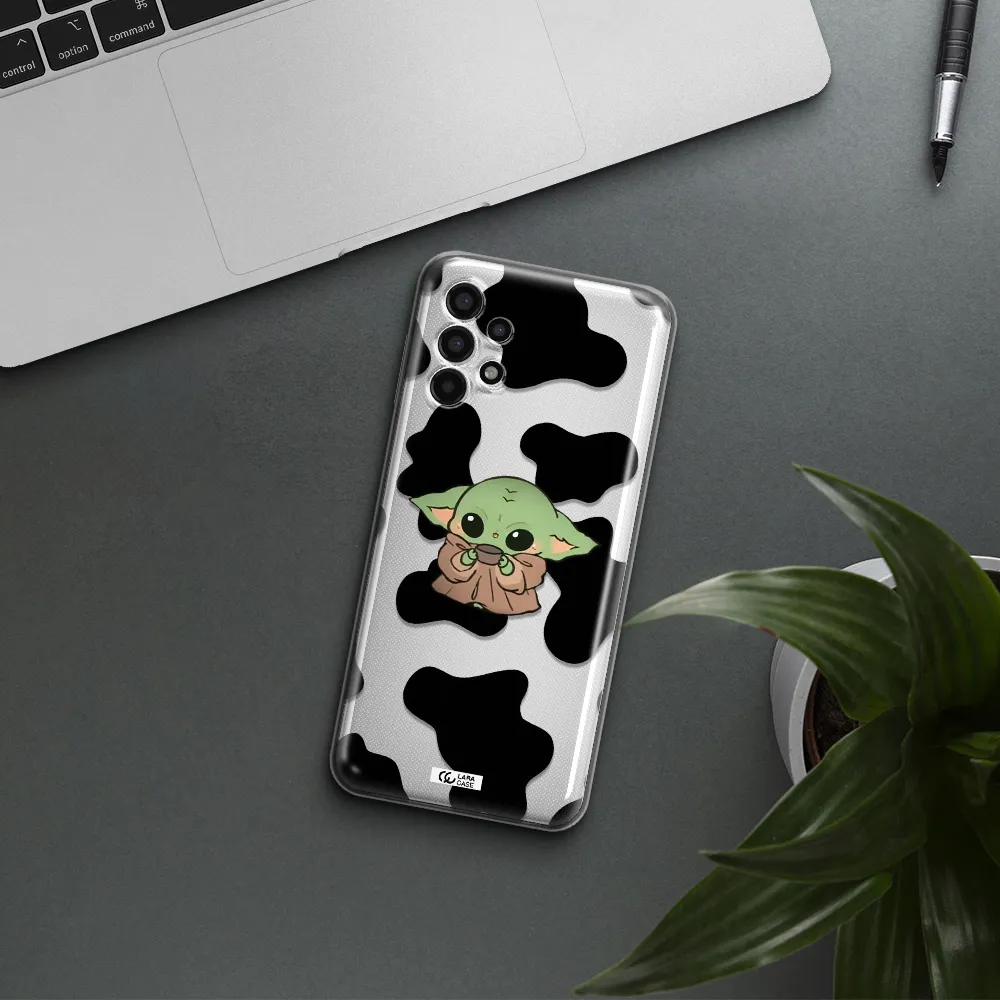 a pattern of different colored shoes Samsung A13 4g Clear TPU Case