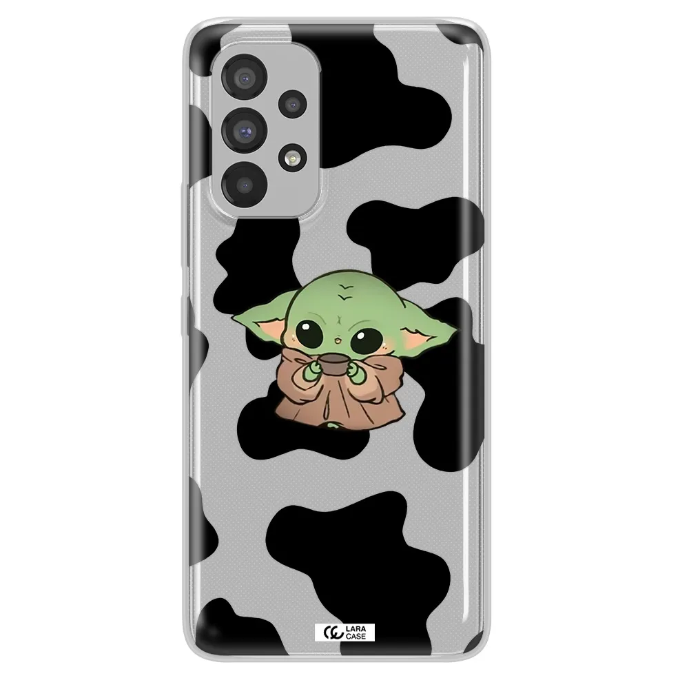 a pattern of different colored shoes Samsung A53 Clear TPU Case