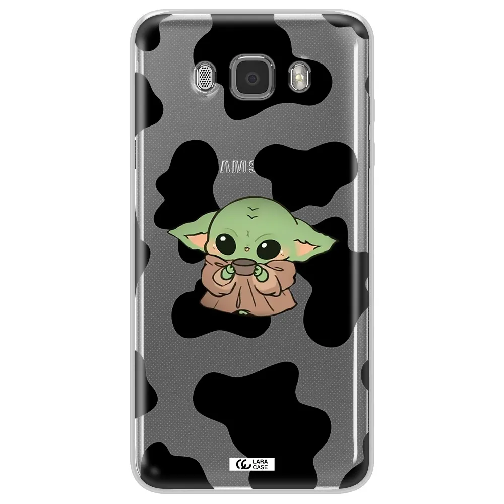 a pattern of different colored shoes Samsung J7 2016 Clear TPU Case