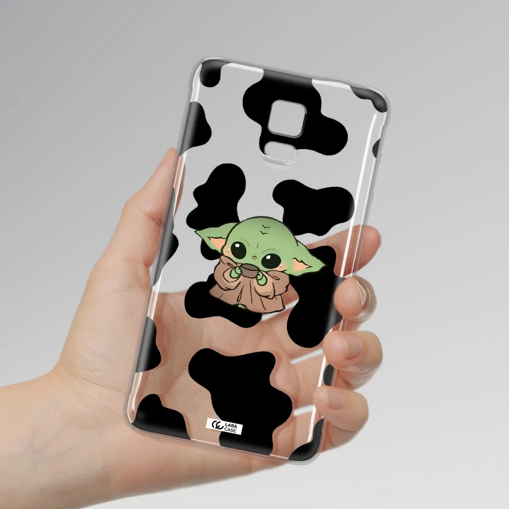 a pattern of different colored shoes Samsung Note 4 Clear TPU Case