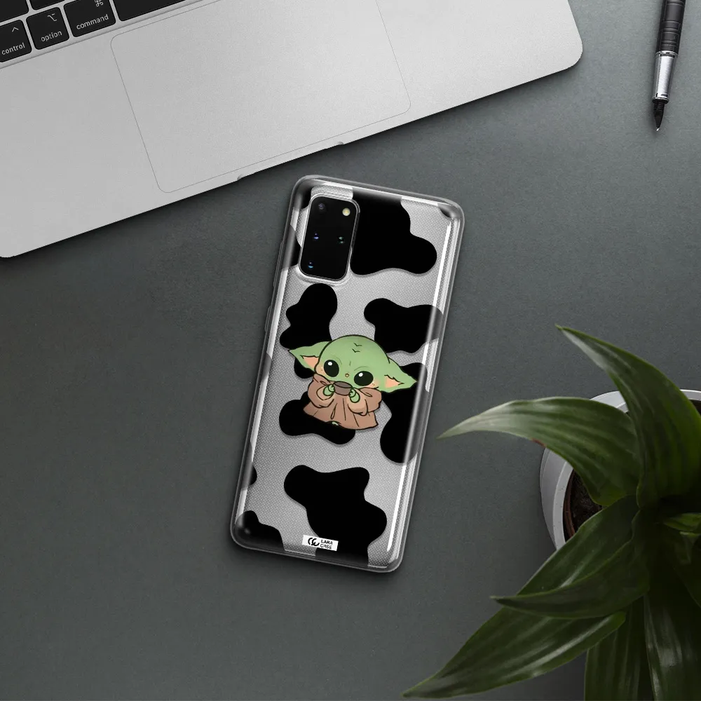 a pattern of different colored shoes Samsung S 20 Plus Clear TPU Case