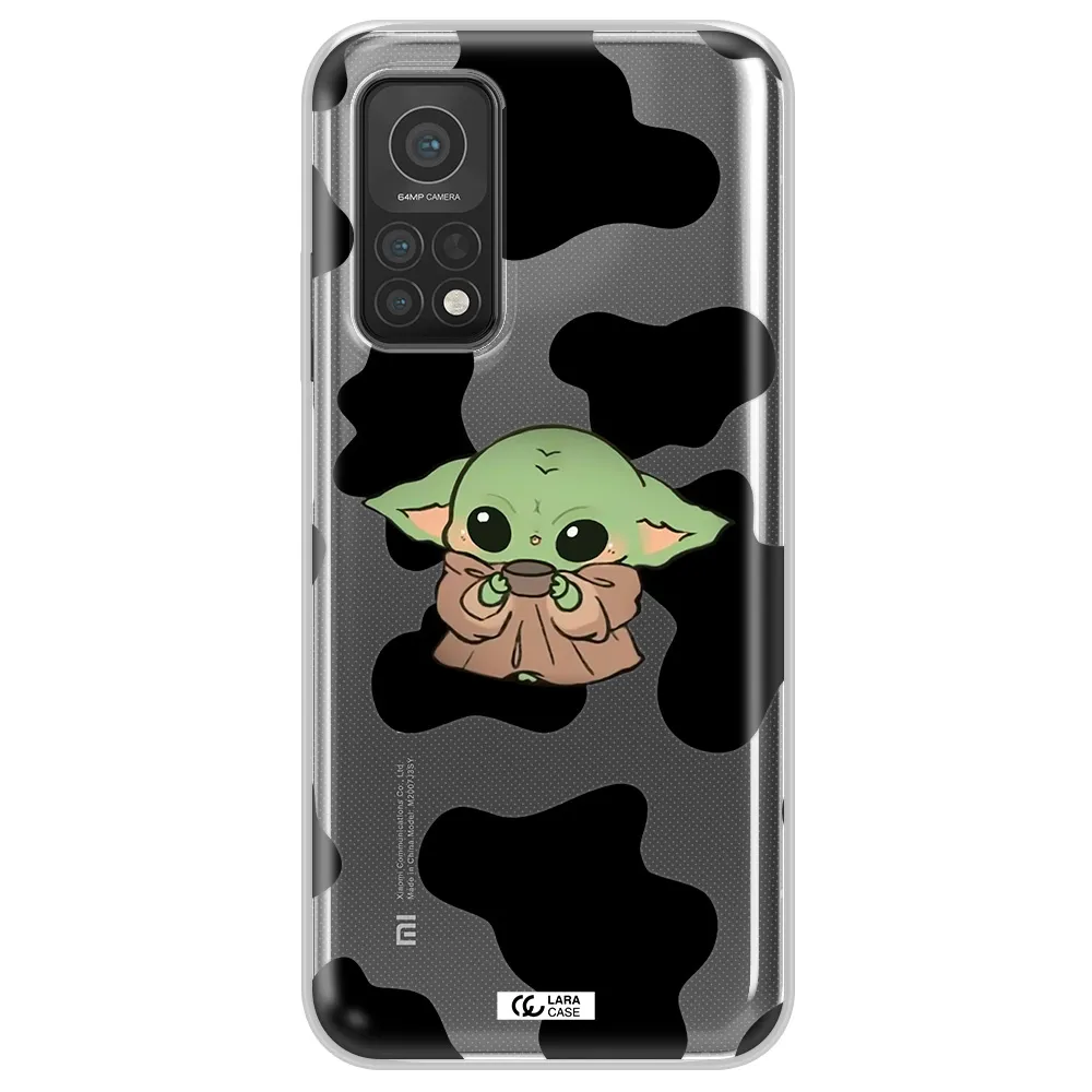 a pattern of different colored shoes Xiaomi Mi 10T Clear TPU Case