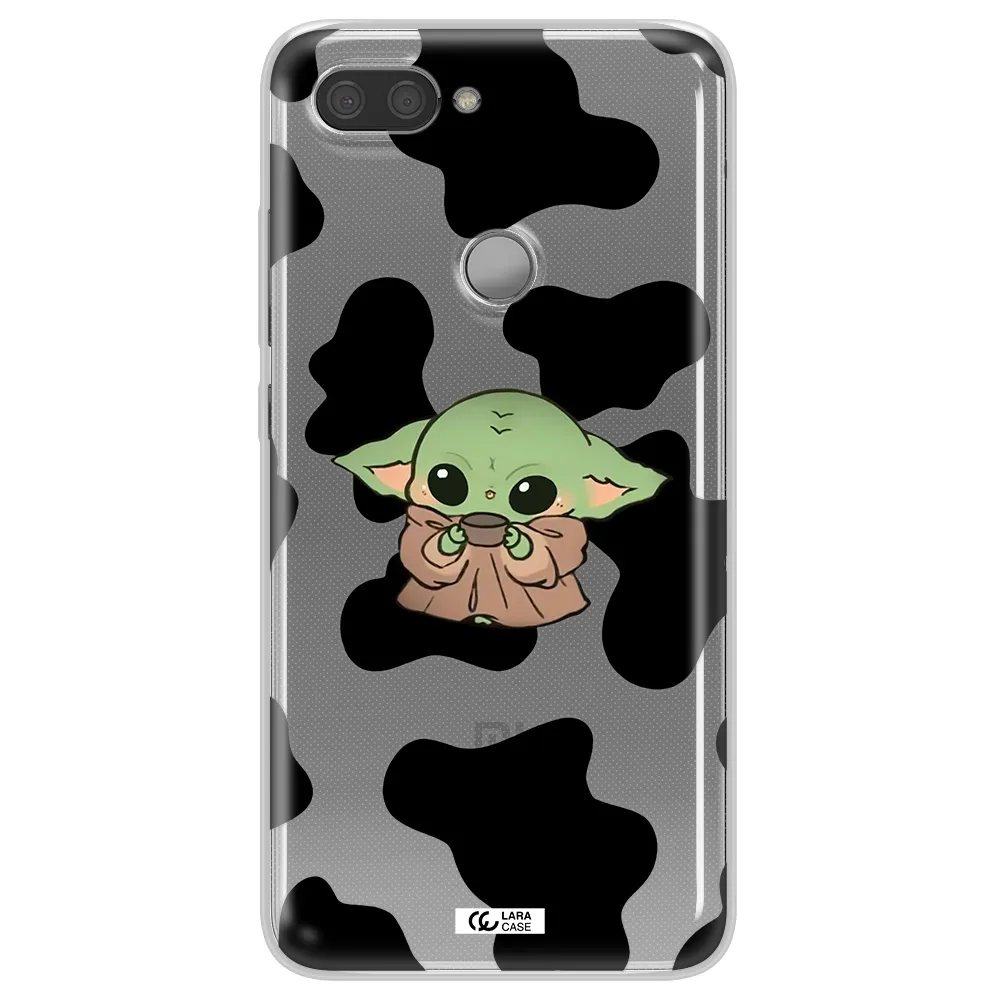 a pattern of different colored shoes Xiaomi Mi 8 Lite Clear TPU Case