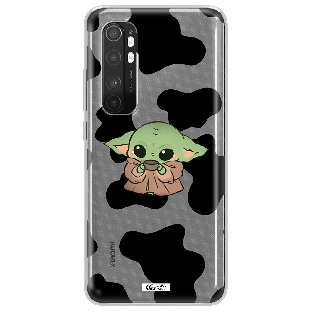 a pattern of different colored shoes Xiaomi Mi Note 10 Lite Clear TPU Case