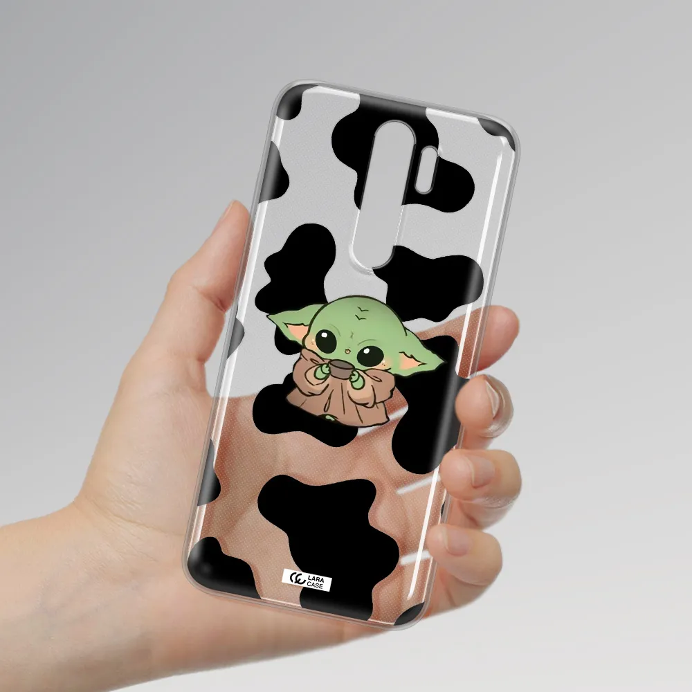 a pattern of different colored shoes Xiaomi Note 8 Pro Clear TPU Case